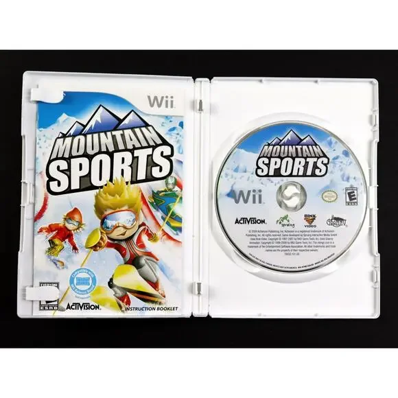 Mountain Sports Nintendo Wii With Manual Video Game - Picture 2 of 4